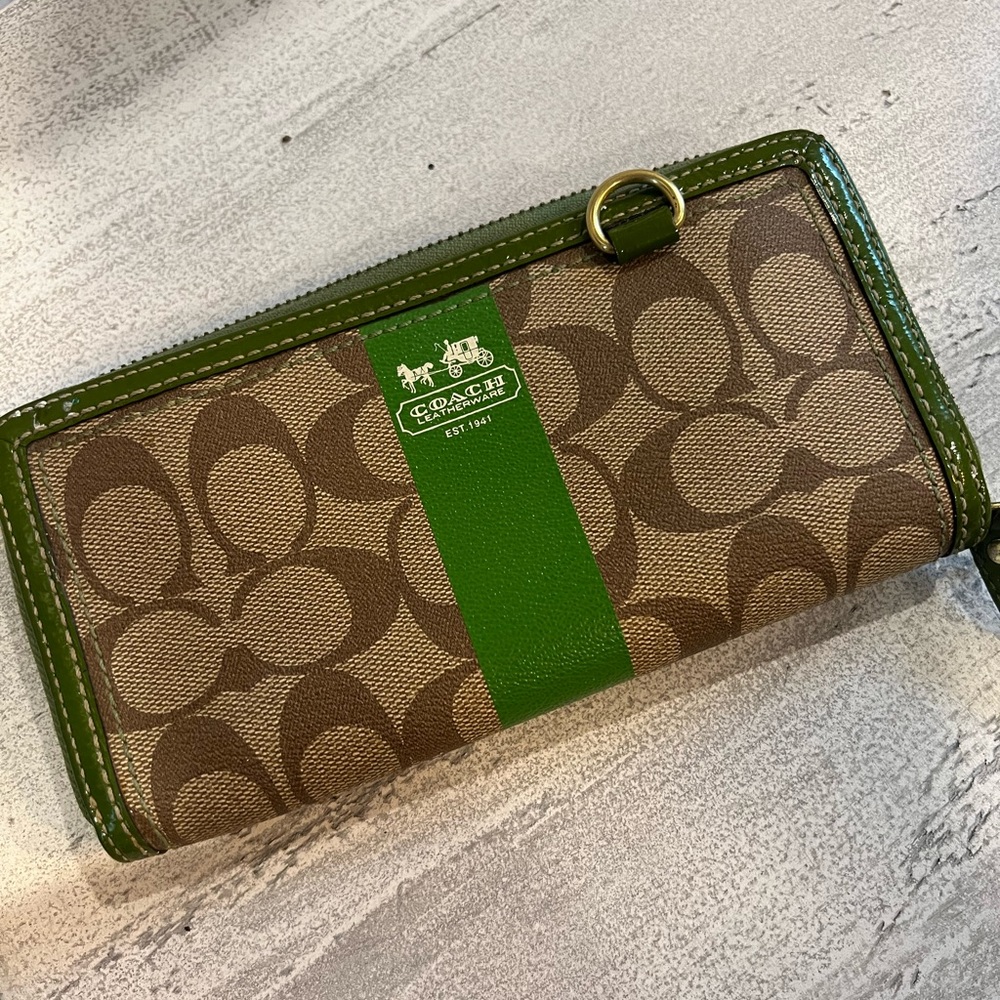Coach wallet.